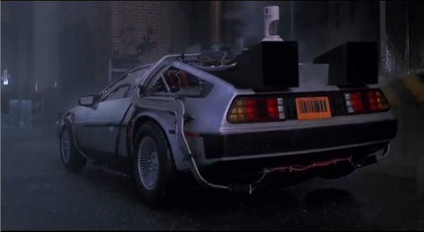 Back to the Future's DeLorean time travel car voted best fictional gadget  from the movies - Mirror Online