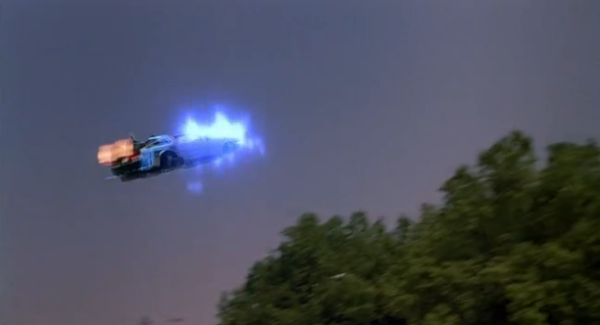 Flying DeLorean